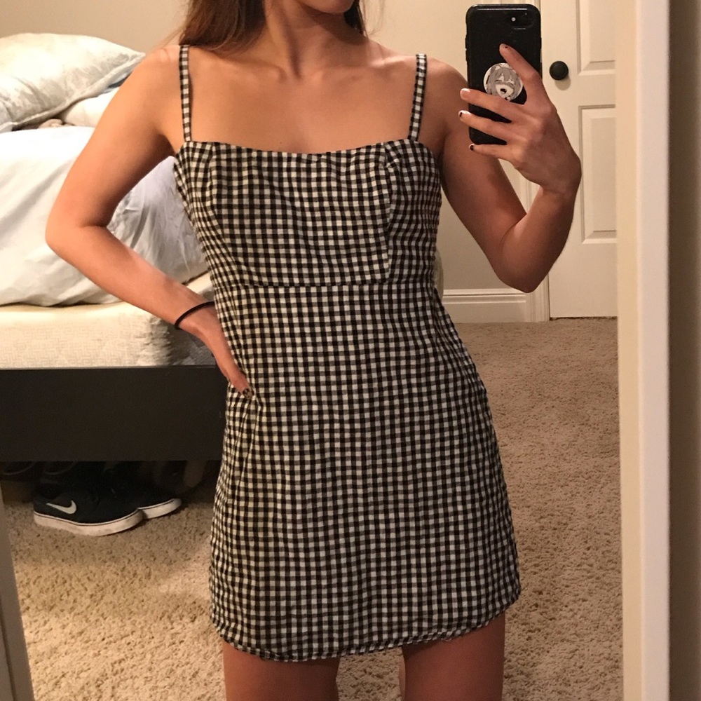 Brandy Melville gingham dress